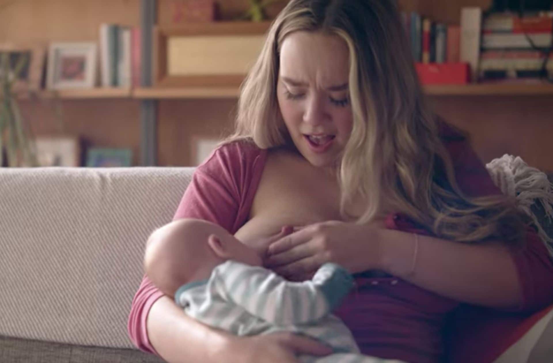 Enfin une pub qui montre la réalité de l’allaitement (la vraie, pas celle des magazines)
